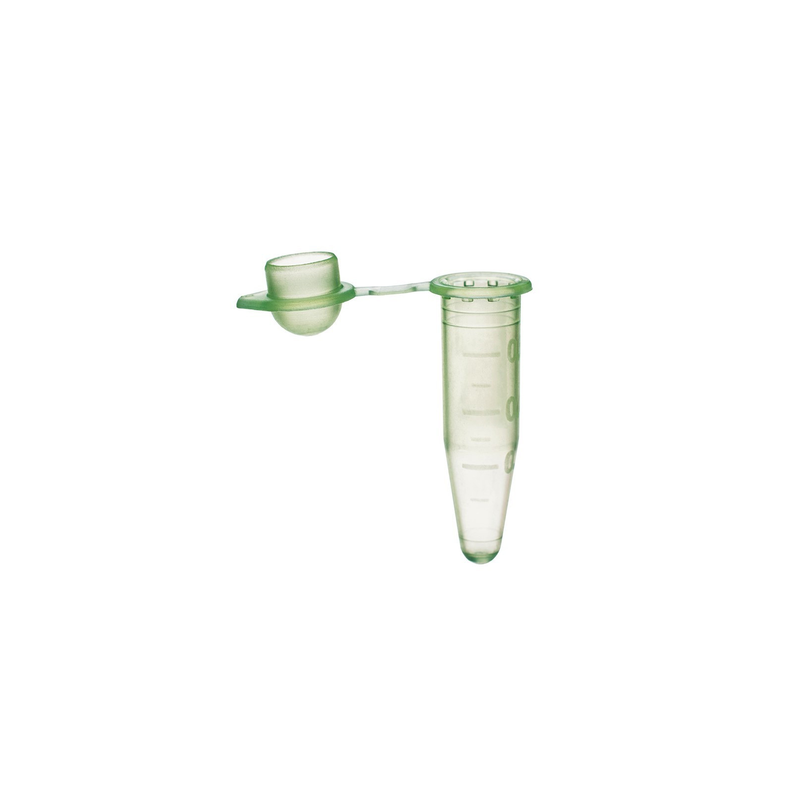 Simport Scientific T325-3 Amplitube, Domed Cap, Green Color, 1000/Pk